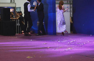 Illustration for article titled Eggs and Plastic Bottles Thrown at Japanese Porn Star in China